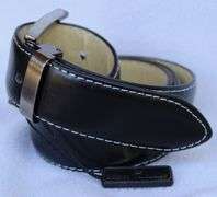 Classy Full Grain Leather Belt, Made In Italy