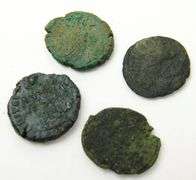 4 Roman Ancient Crusader Coins