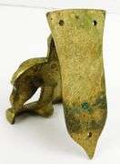 Vintage Brass Bull Dog Door Knocker
