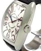FRANCK MULLER America-America 8880, 40 X 47 mm, Silver Dial, Stainless Steel Watch