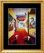 Collectible Ferjo (Brazil 1946 - ), Theresa and Three Candles