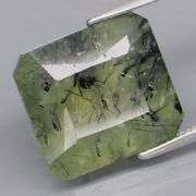 Tremendous 8.27ct rutilated Prehnite