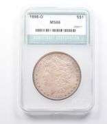 MS66 1898-O Morgan Silver Dollar NTC Beautifully Toned