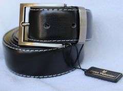 Classy Full Grain Leather Belt, Made In Italy
