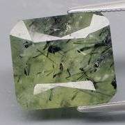Tremendous 8.27ct rutilated Prehnite