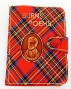 Vintage Midget Robert Burns Poems Tartan Book