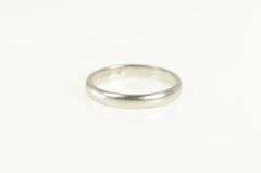 Platinum 3.0mm Vintage Benchmark Wedding Band Ring