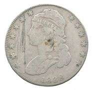 1838 Capped Bust Half Dollar Contemporary Counterfeit