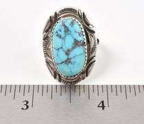 Sterling Silver Turquoise Gemstone Ring