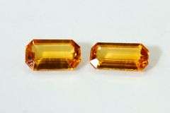 Sunny Yellow Sapphire - Lot of 2