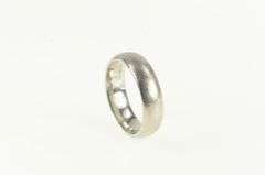 Platinum 5.0mm Vintage Classic Wedding Band Ring