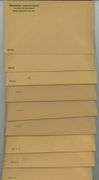 Fresh lot of 9 UNOPENED Silver Proof Sets in original envelopes: 3 1961, 3 1962, & 3 1964