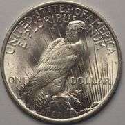 1923 Peace Silver Dollar BU