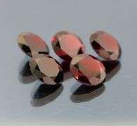 Gorgeous 17.83ct Mozambique garnet set