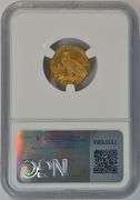 Nearly Gem BU 1925-D $2.50 Indian Gold Piece. NGC MS64
