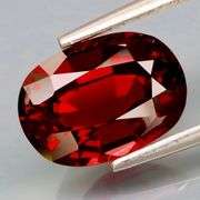 Beautiful 2.68ct cherry red Rhodolite Garnet