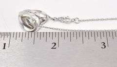 Fantastic Diamond Heart Pendant Necklace in 18K White Gold