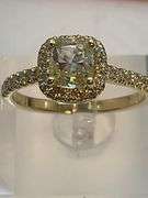 CERTIFIED BRAND NEW 14K GOLD DIAMOND ENGAGEMENT RING. 1.40 CARAT