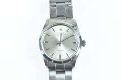 Rolex Air King Stainless Model 5500 1950's Men's Watch