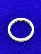 LADIES 14K WHITE GOLD DIAMOND ETERNITIY RING