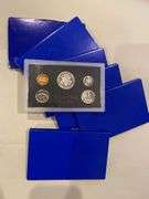 6 1969 US Blue Box Proof Sets