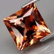 AAA 5.53ct eye clean radiant princess cut Imperial Topaz