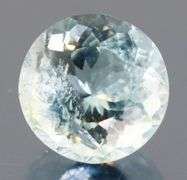 Platinum blue! Unheated! 1.52ct Aquamarine solitaire