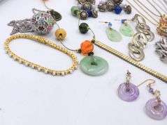 Group lot of costume jewelry