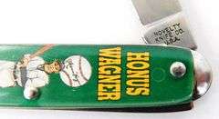 Vintage Honus Wagner Single Blade Pocket Knife
