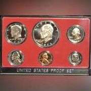 3 1981  & 5 1982 Black Box US Proof Sets
