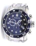 Invicta Pro Diver Chronograph blue dial watch