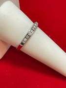 14K WHITE GOLD DIAMOND BAND