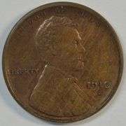 Scarce 1910-S Lincoln Cent in nice Brown AU.