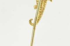 14K Yellow Gold Seahorse Vintage Ocean Animal Fish Charm/Pendant