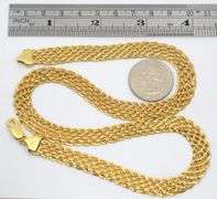 Beautiful Multi=Strand 14K Woven Necklace