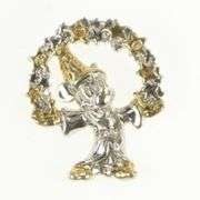 Sterling Silver Disney Mickey Mouse Sorcerer's Apprentice Pendant