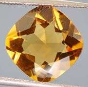 Rich 4.45ct 11mm golden Citrine