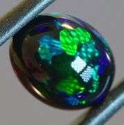 Glistening 1.66ct Welo Black Opal