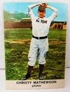 Christy Mathewson 1963 Golden Press Baseball Card
