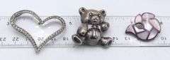 Group lot of vintage 925 sterling silver jewelry