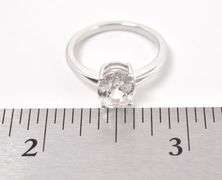 Dazzling Sterling Silver Topaz Gemstone Ring