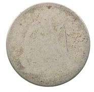 No Date Seated Liberty Half Dollar Contemporary Counterfeit