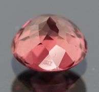 Dazzling 1.16ct cherry pink Rhodolite Garnet solitaire