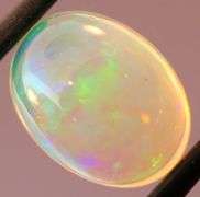Glowing! 4.04ct full cover multi-pattern Jelly Opal