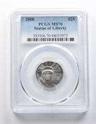MS70 2008 $25 American Platinum Eagle 1/4 Oz Platinum PCGS