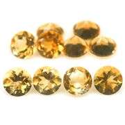 Ravishing 12.45ct top golden eye clean Citrine set