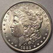 1885 Morgan Silver Dollar