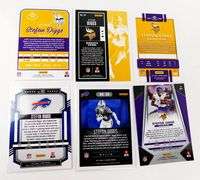 6 Stefon Diggs Football Cards