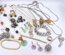 Group lot of costume jewelry