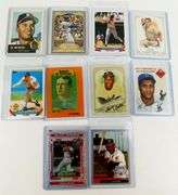 10 Baseball Greats Throwback Cards